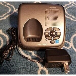 Uniden dect 6.0 digital answering machine base unit with power supply dect1480